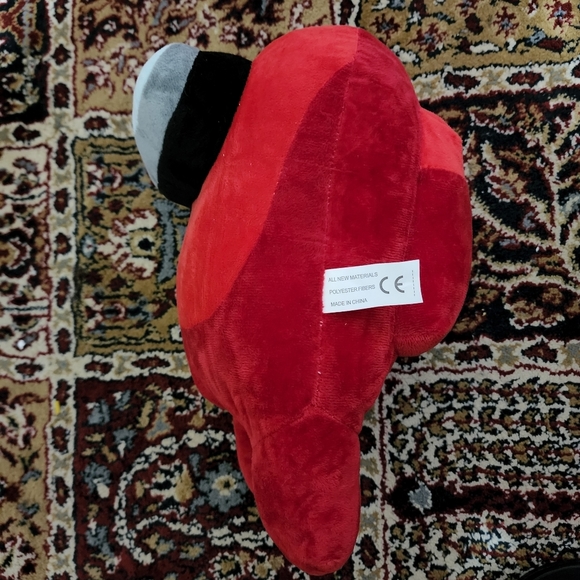 AMONG us crew mate 12" Red plush pillow decorative stuffed - Picture 4 of 7